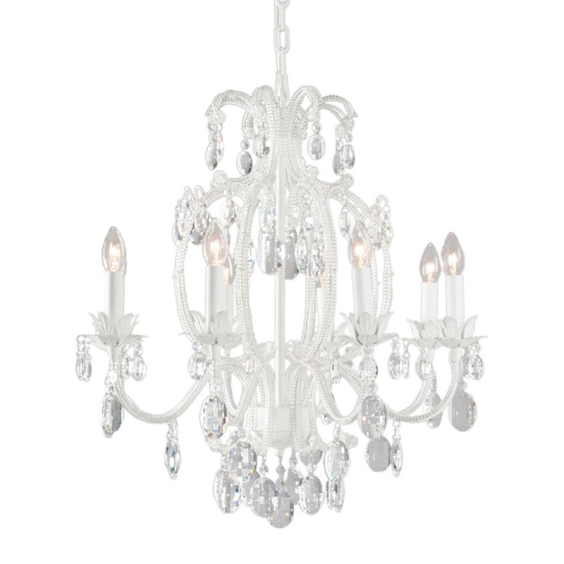 Lysekrone med 8 lys 70 x 70 cm by C&E