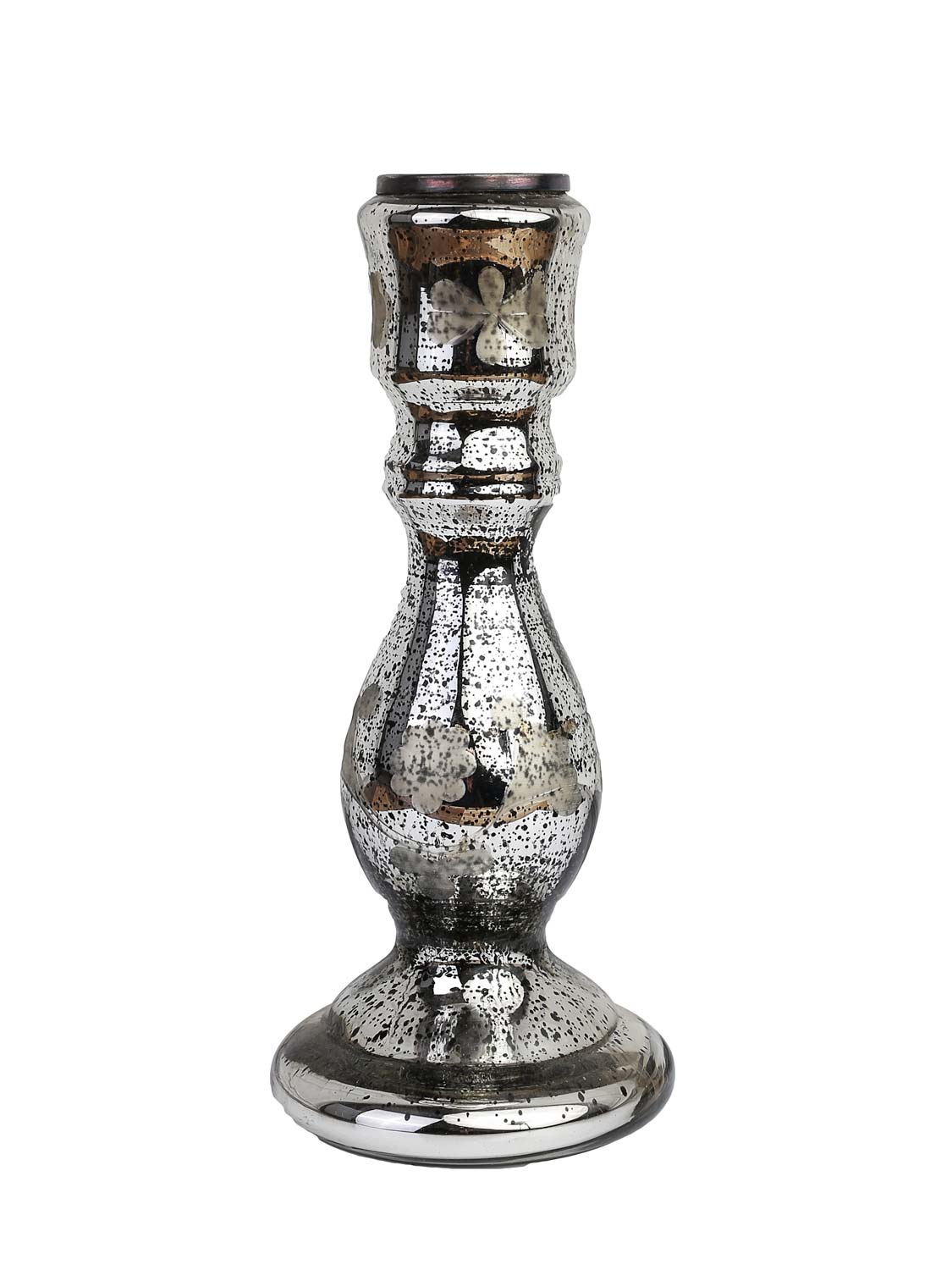 Kandelaber i antik sølv – 25 cm by Suprise