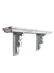 Rustik væghylde 100x23x41 cm by C&E