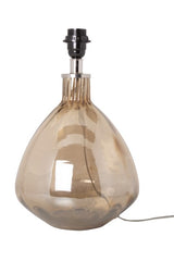 Glaslampe Smoke Luster 36 x 25 cm by Eja
