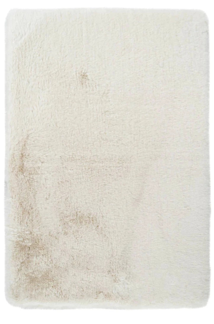 Bademåtte i imiteret pels – Råhvid 70x130 cm Blød & luksuriøs by Collectione