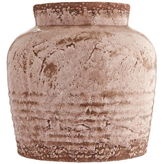 Dusty Jar Large Rustik opbevaringskrukke i keramik by ByLiving