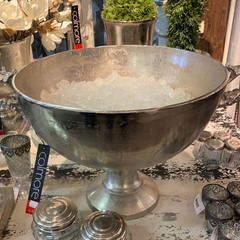 Champagne pokal – Elegant køler i sølvlook by Krone 1