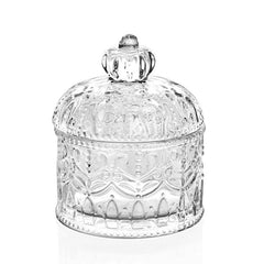 Jar med krone 9x11 cm Glas by Krone 1 - Kina