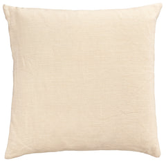 Sand Linen Plain Cushion 50 x 50 cm by ByLiving