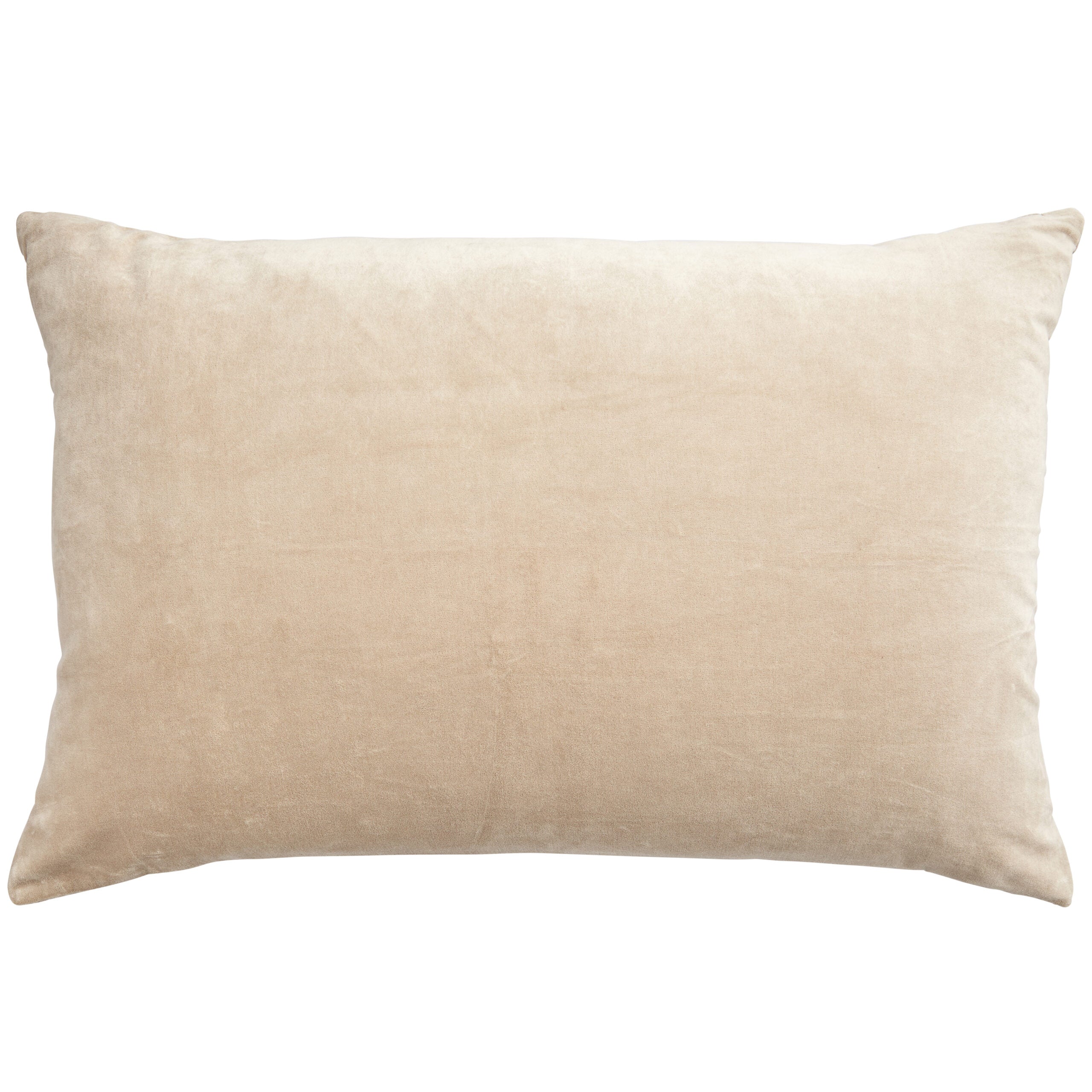Sand Velvet Cushion by ByLiving
