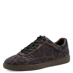 Tamaris Sneakers med bling Mocca Leopard