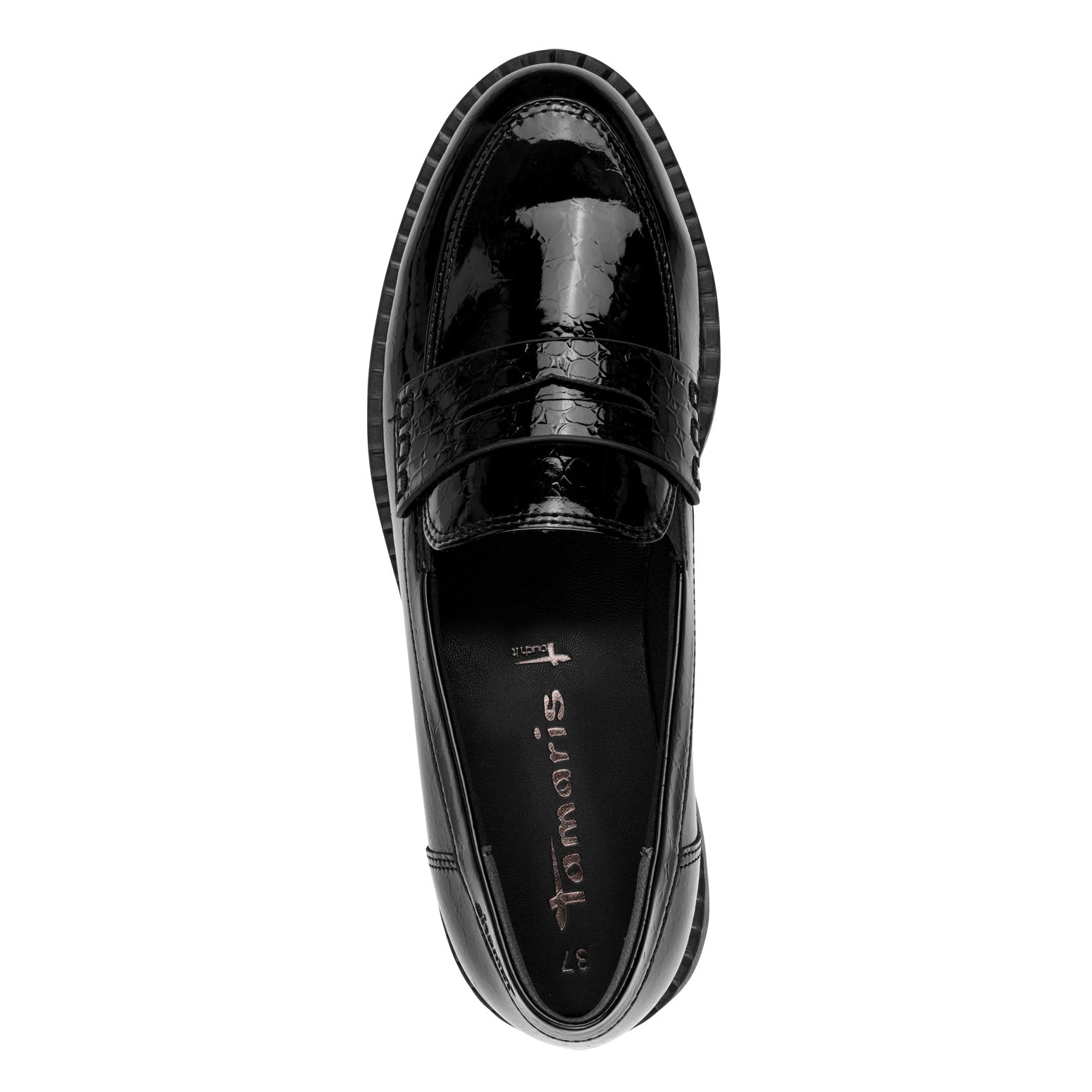 Tamaris Lakloafers Black Patent