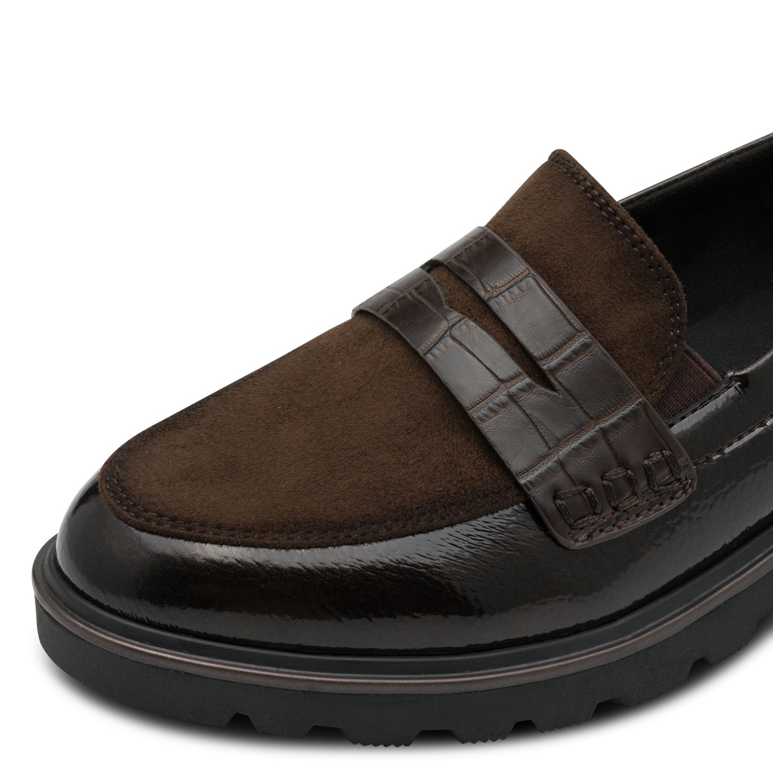 Tamaris Lakloafers Mocca Patent