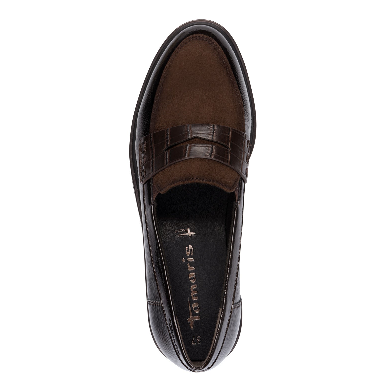 Tamaris Lakloafers Mocca Patent