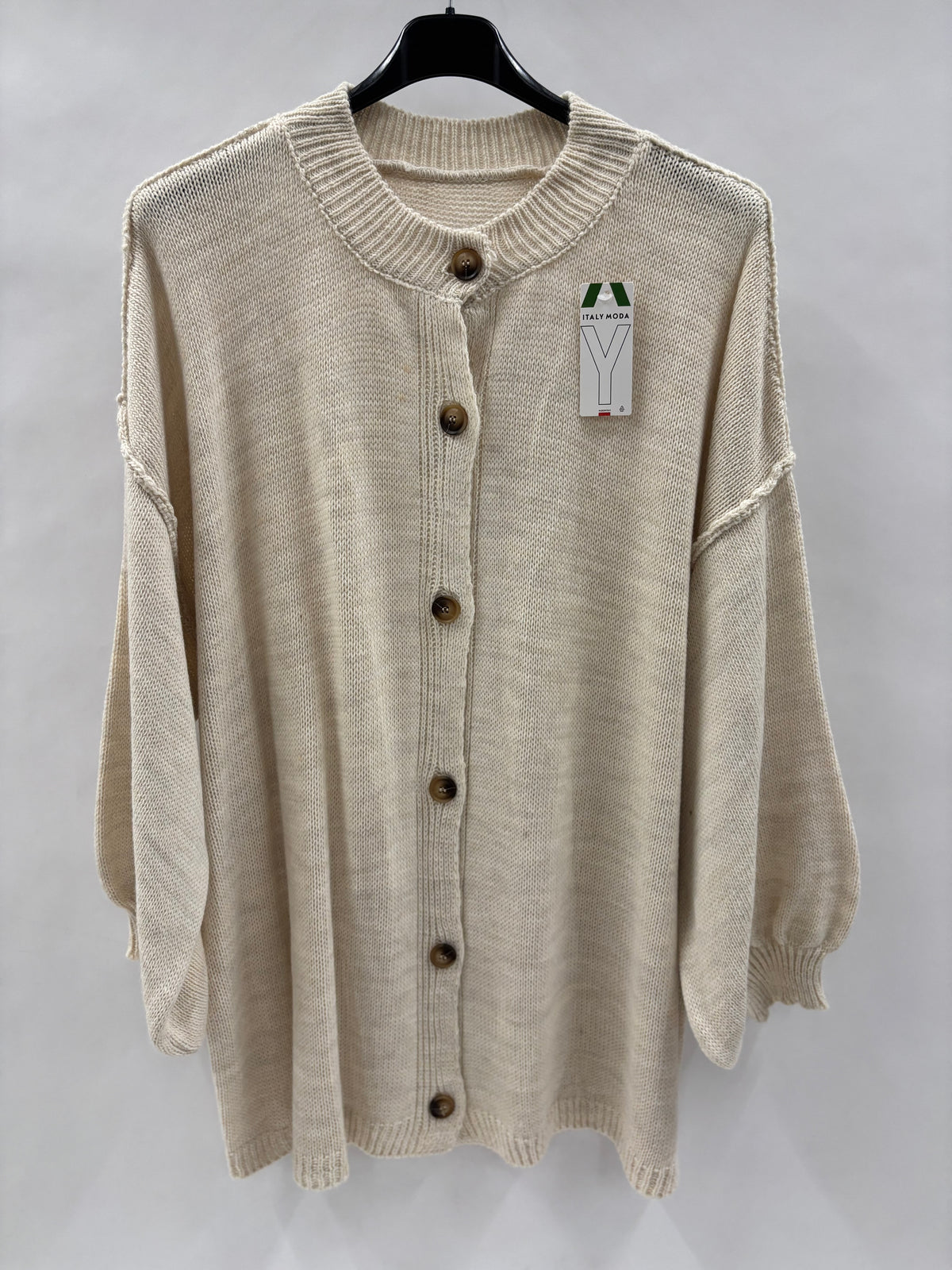 Strikcardigan, Knapper