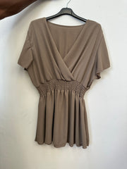 Bluse med smocktalje - ITJULI25