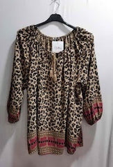 Leo bluse med mønster - Brystmål 150cm - by Krone 1