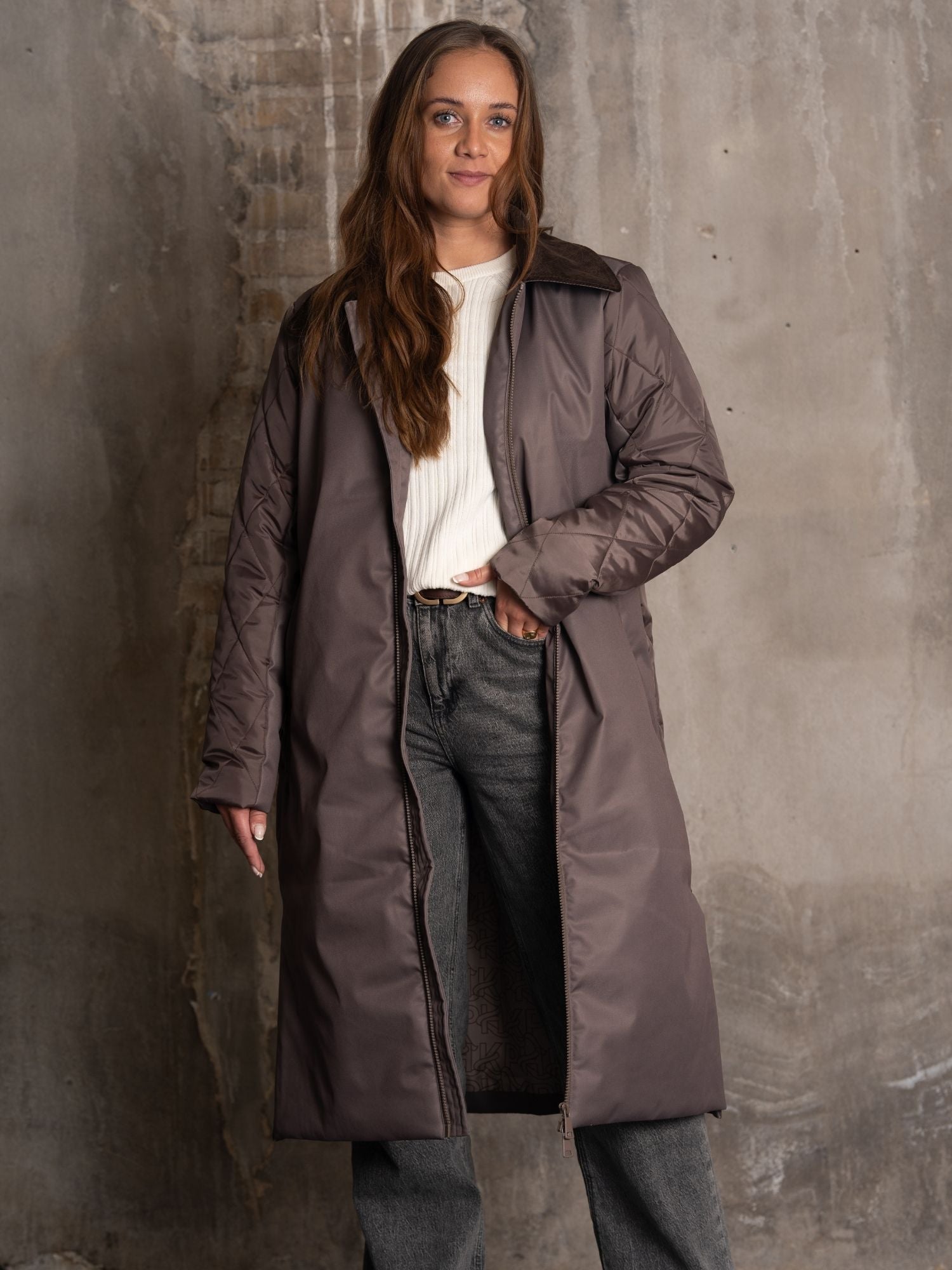 KPHElara long jacket Morel