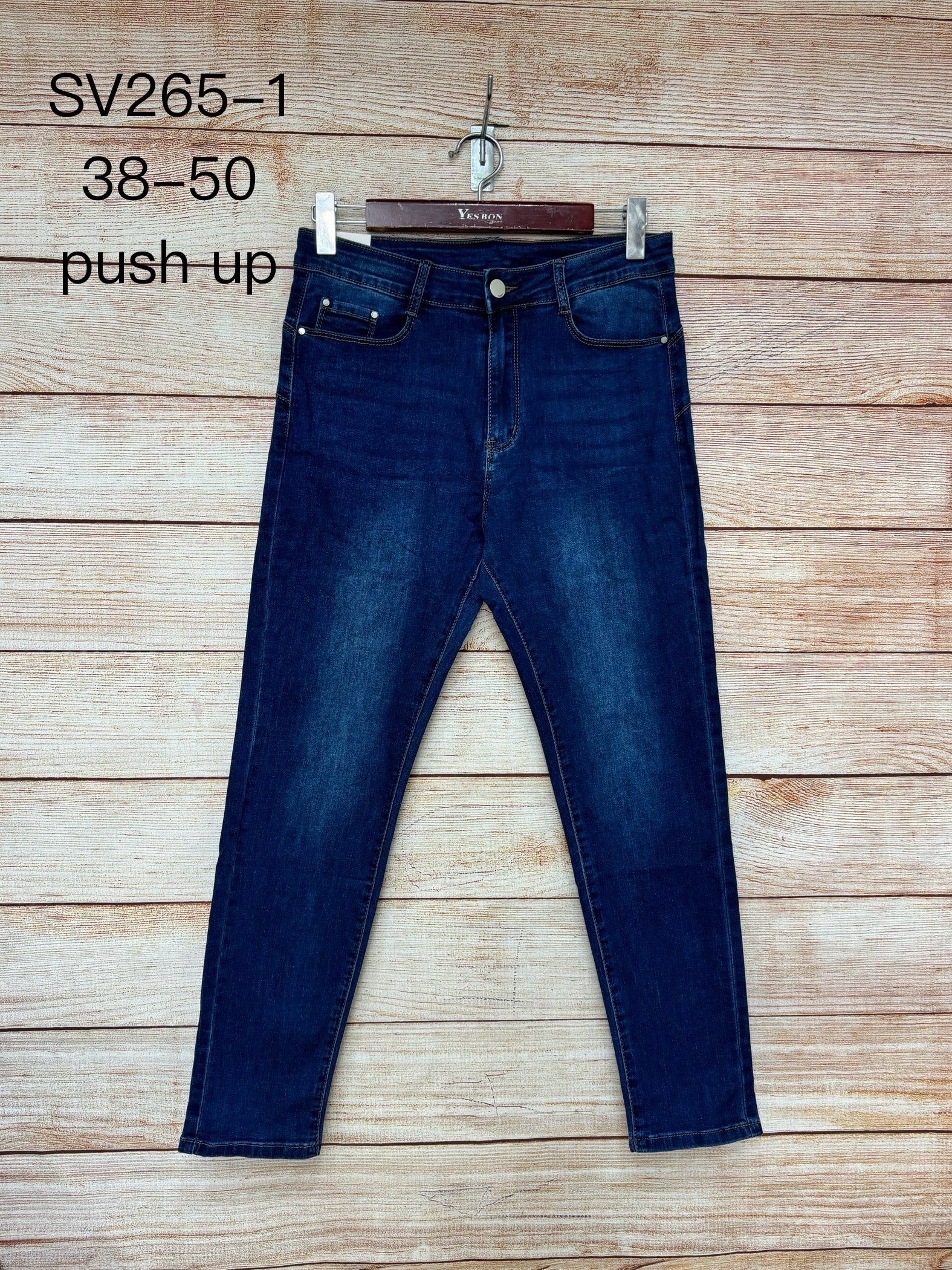 Jeans med push up darkwash by Krone 1