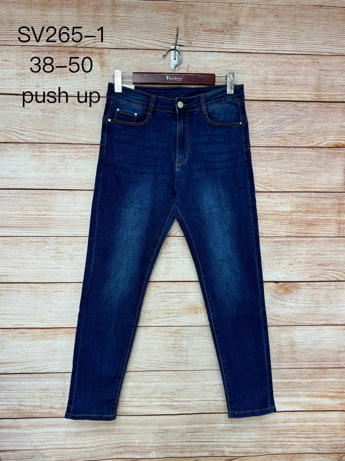Jeans med push up darkwash by Krone 1