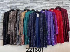 Pailetfrakke - Str. 38-48 by Krone 1