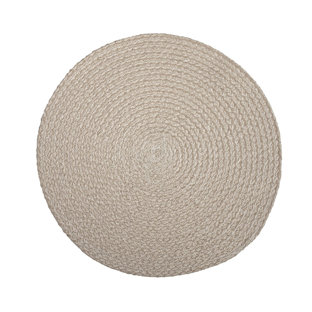 TABLETT SIGGE BEIGE DÆKKESERVIET D38CM