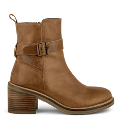 Green Comfort Barcelona low cut boot w. strap