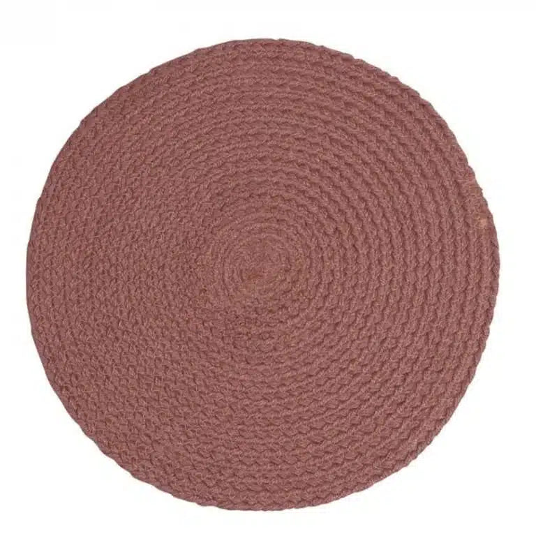 TABLETT SIGGE ROSA DÆKKESERVIET D38 cm