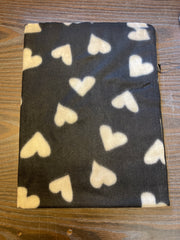 Halstørklæde med hjerter