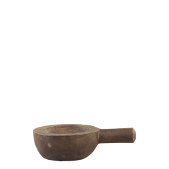 Grimaud Spoon w. handles for deco H6.5/L23/W15 cm nature