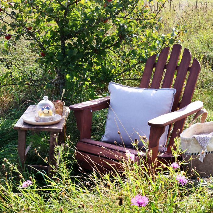Adirondack Stol foldbar 97x73x87 cm natur