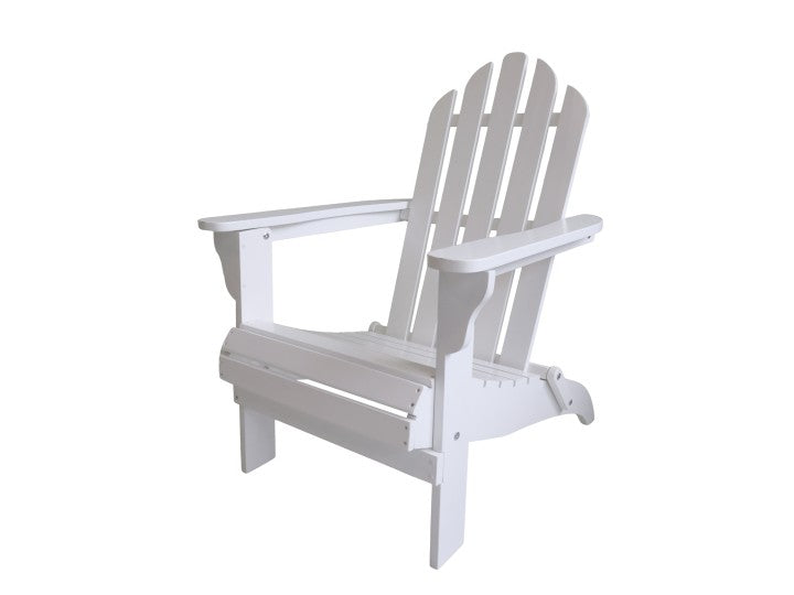 Adirondack Stol foldbar 97x73x87 cm hvid
