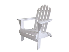 Adirondack Stol foldbar 97x73x87 cm hvid