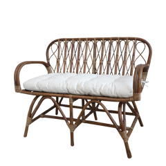 Anor Sofa braided w. cushion H85/L107/W60 cm nature