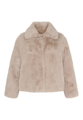 No 1. By Ox Jakke i imiteret mink