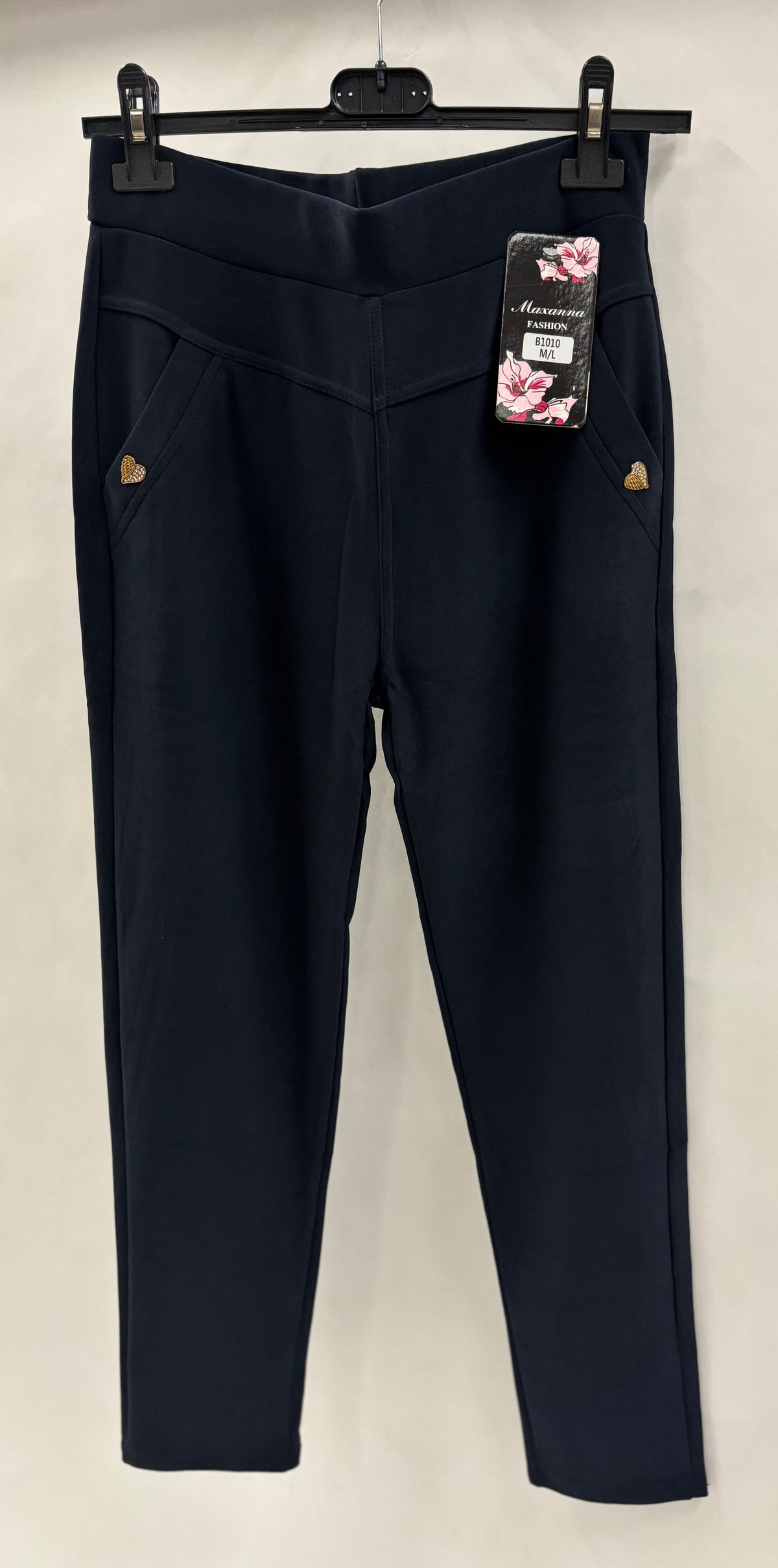 Bløde Bukser Med Hjerteknap