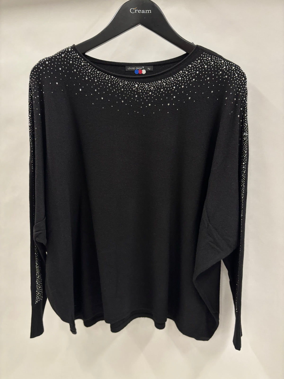 Strikbluse, Blingærmer