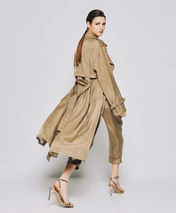 Access Double-breasted trench coat