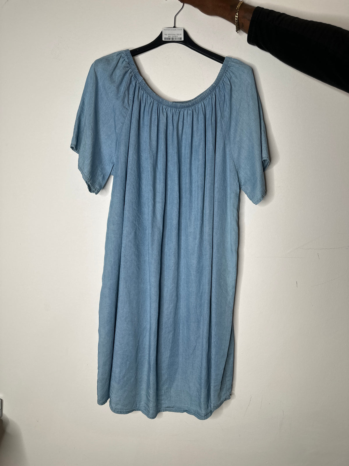 Tencel kjole med elastik - ITJULI25