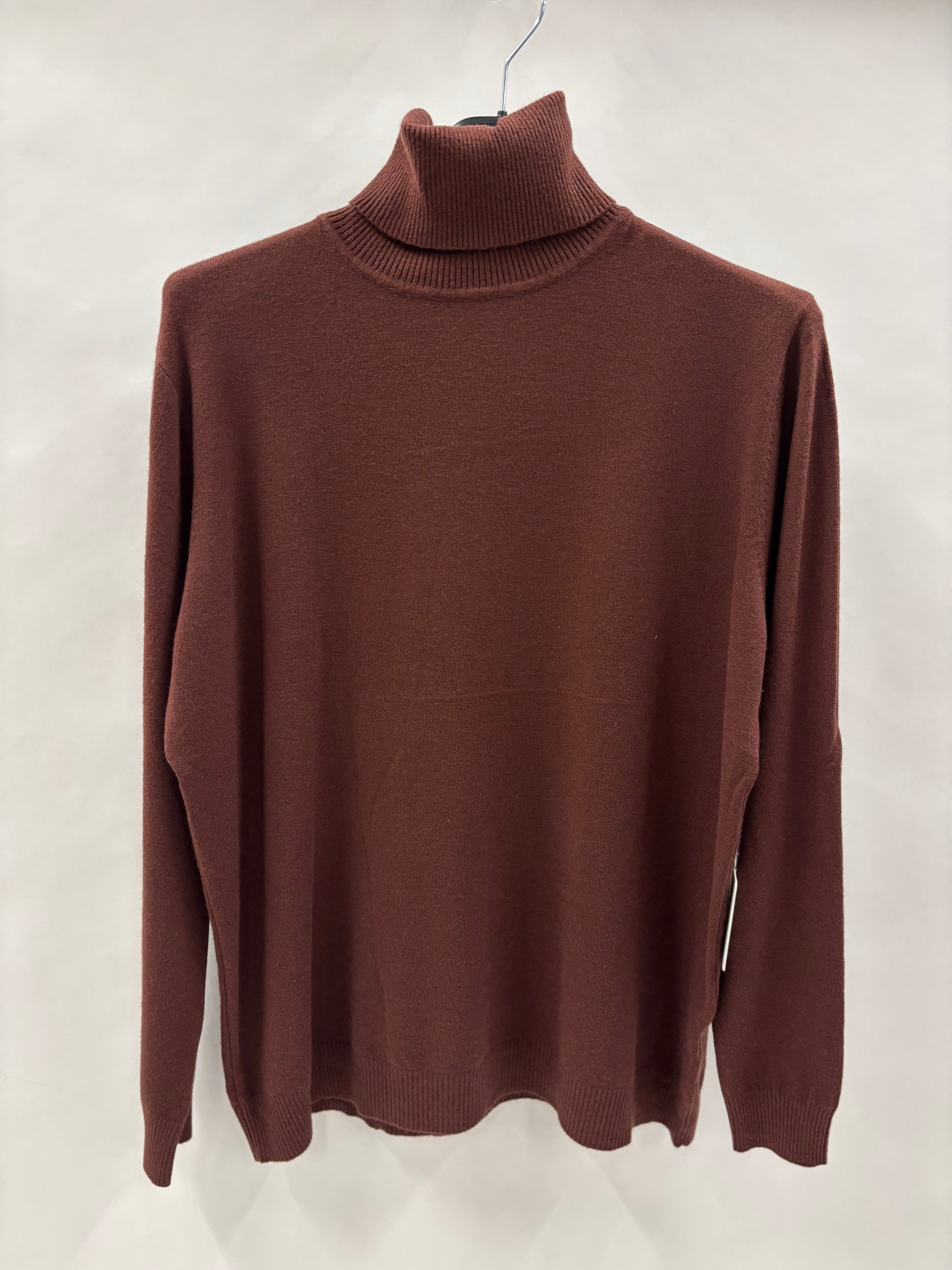 Rullekravebluse, Langærmet - Brystmål 120cm