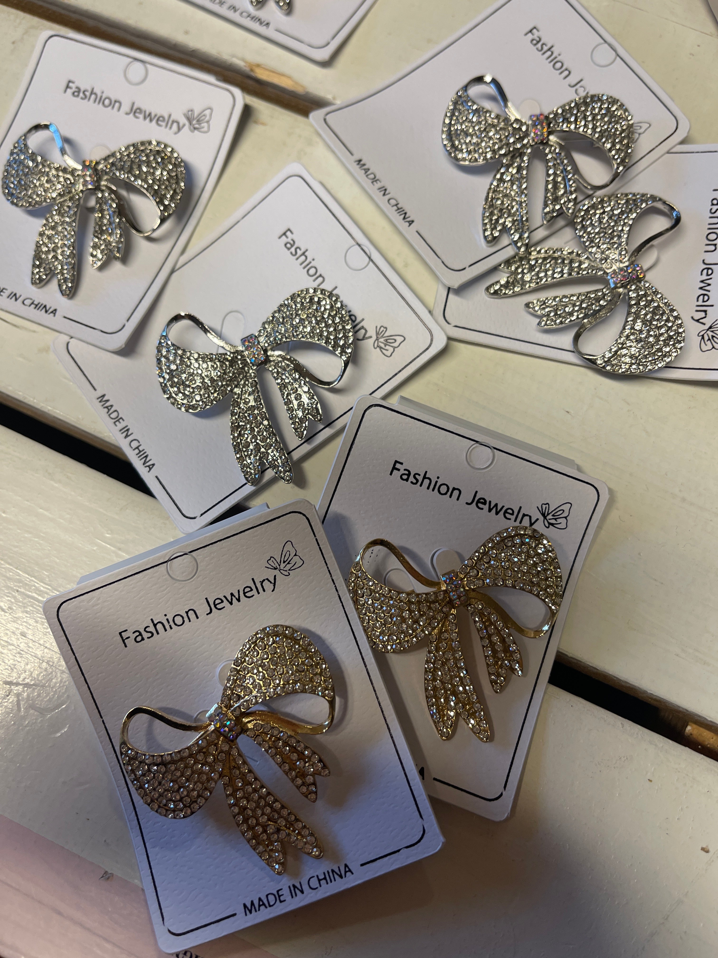 Bling broche - Sløjfe by Krone 1