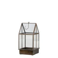 Væksthus 31 x 16 x 16 cm Antik Messing