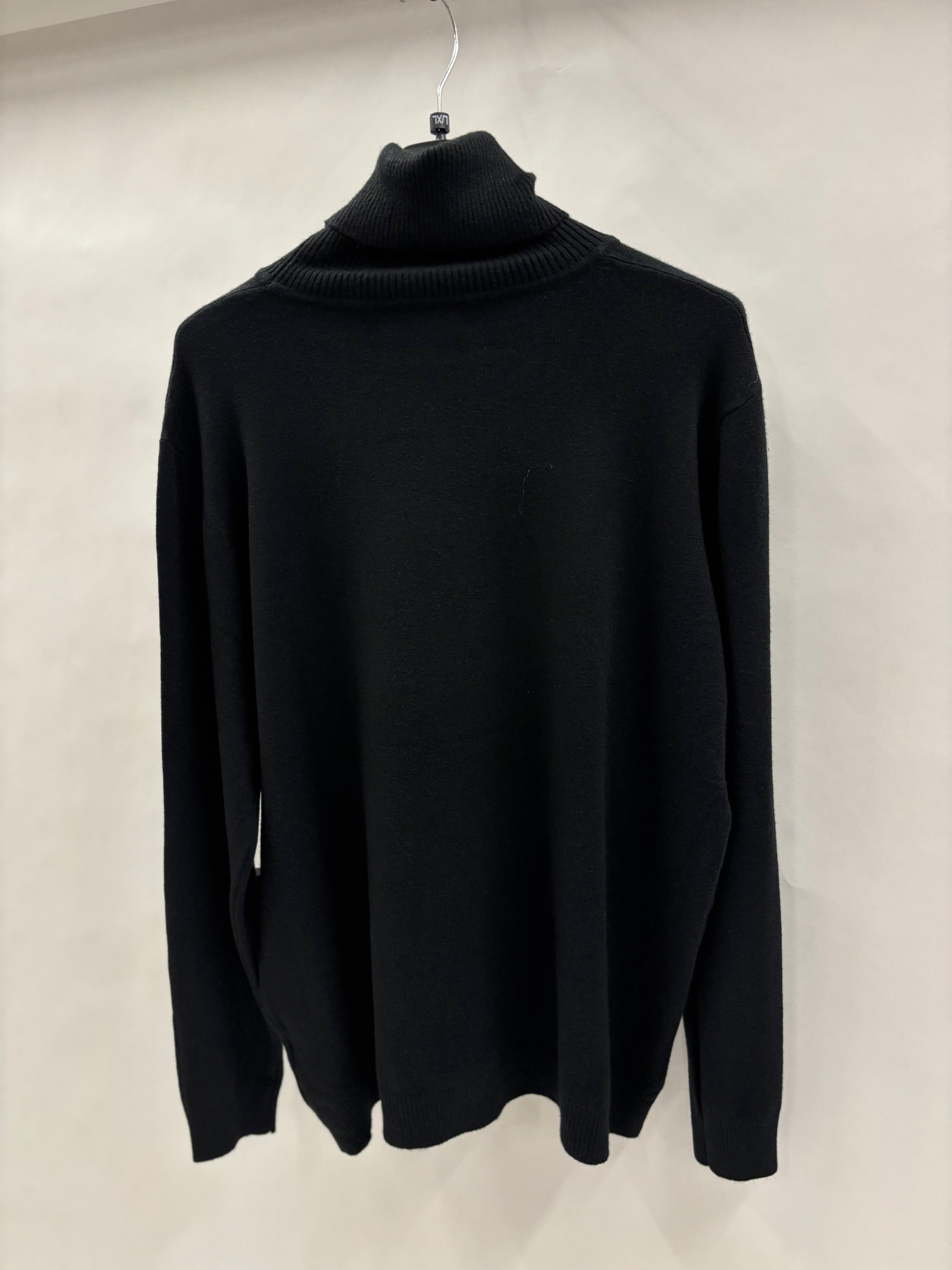 Rullekravebluse, Langærmet - Brystmål 120cm