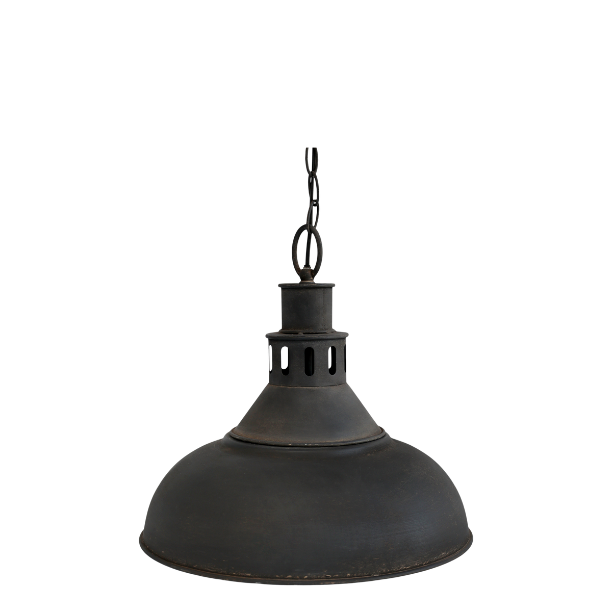Factory Lamp H32.5/D36 cm antique black