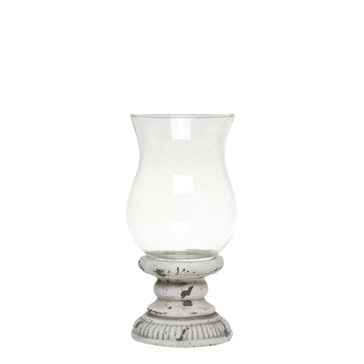 Frejus Hurricane on foot H20.5/D14.5 cm cream