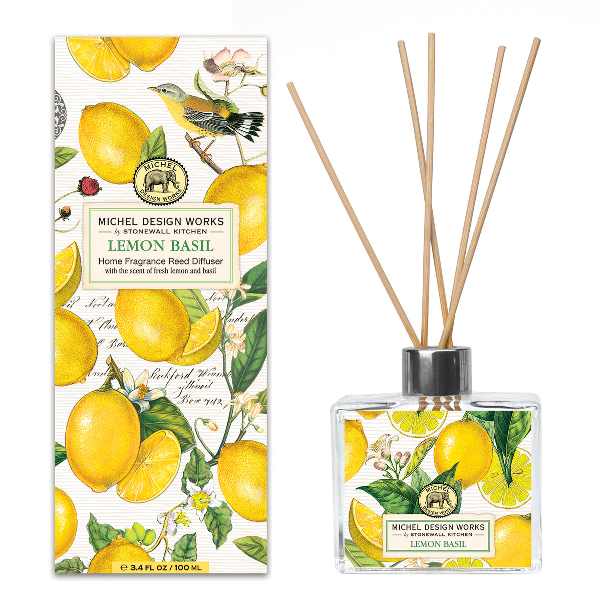 Michel Design Works Duftpinde Lemon Basil 100ml