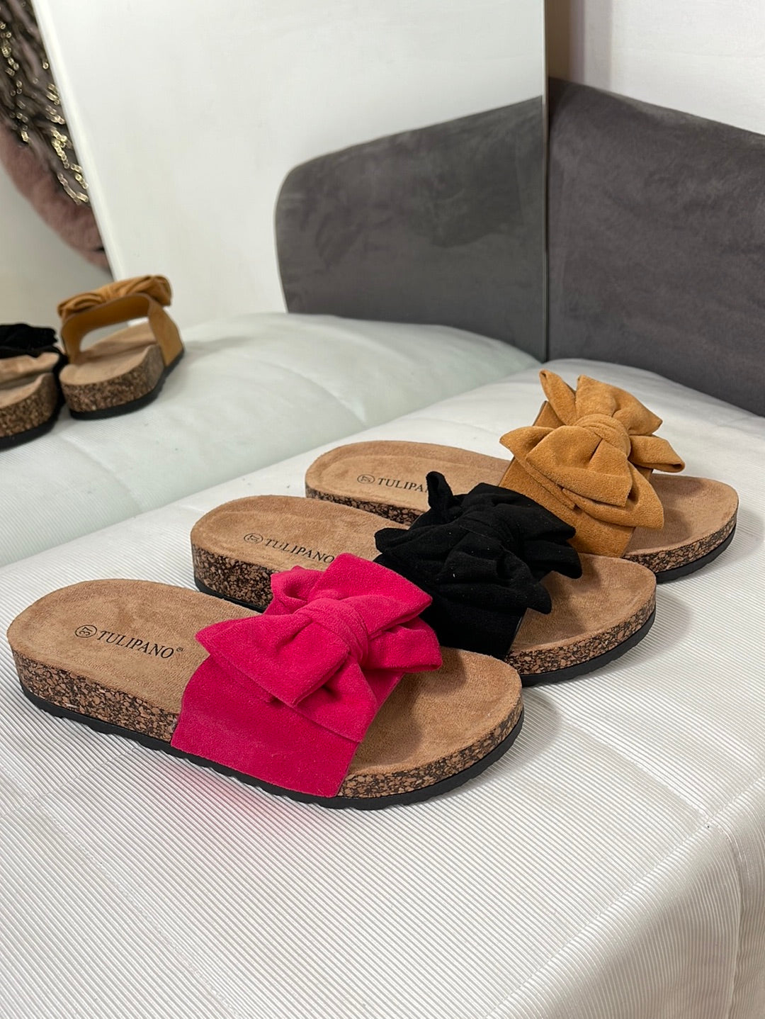 Sandal med sløjfe by Krone 1