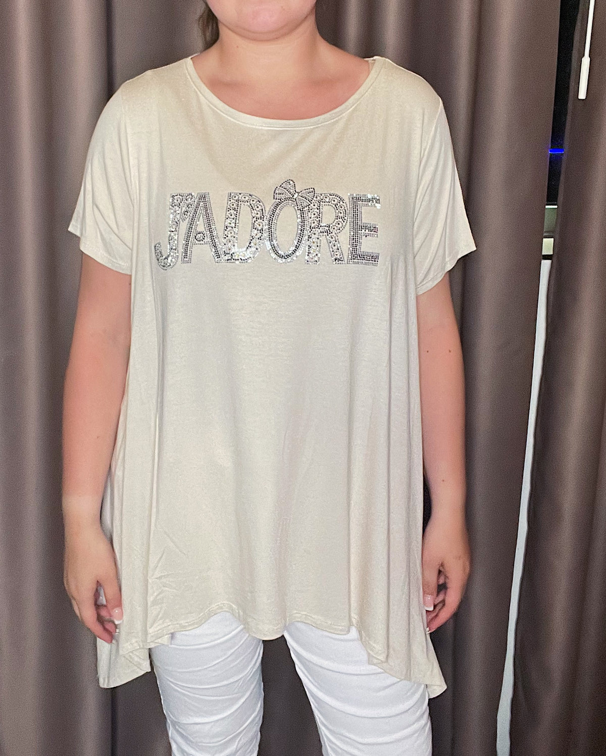 T-shirt ashape adore - Brystmål 130cm