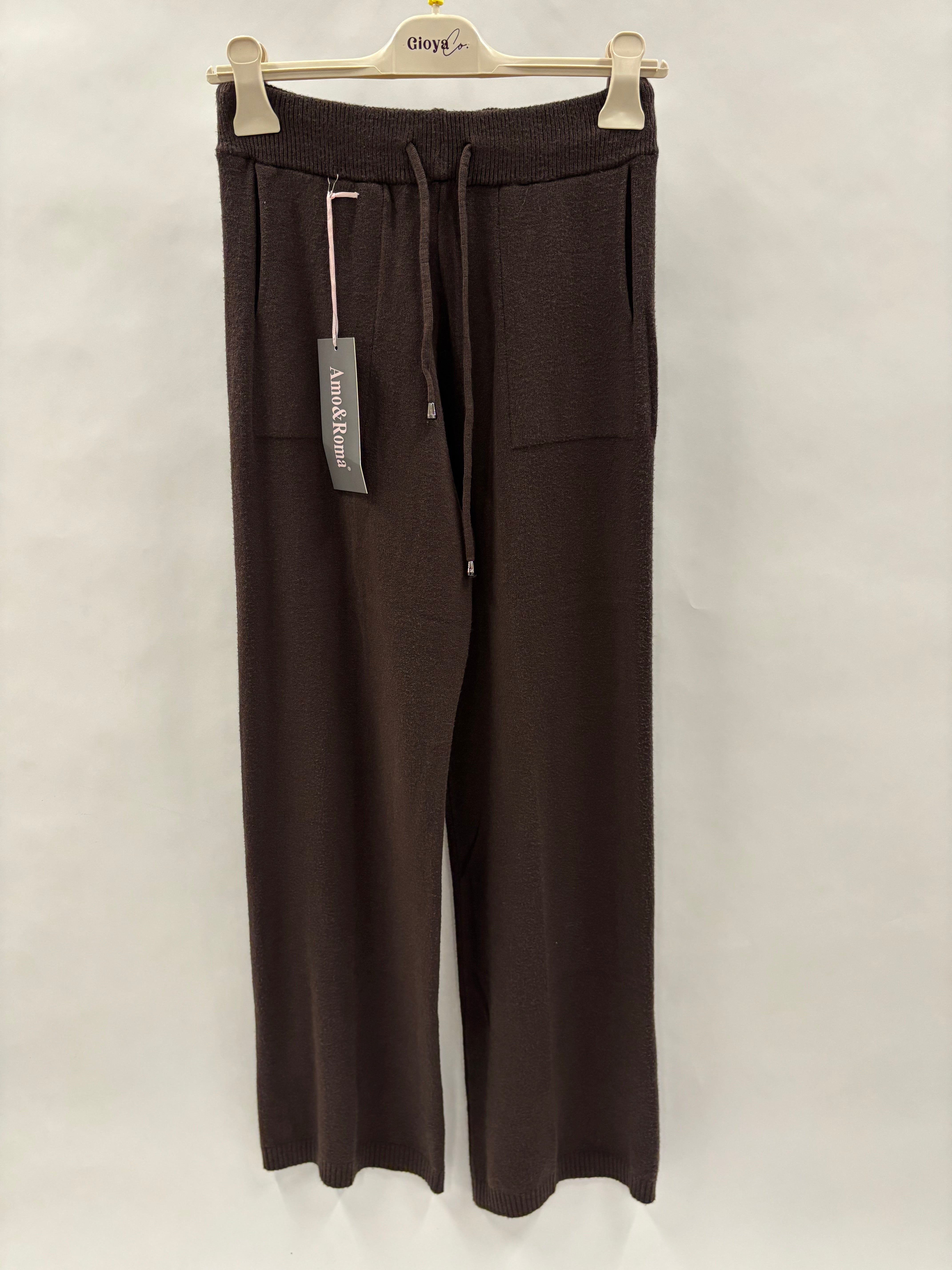 Strikbukser Med Lommer