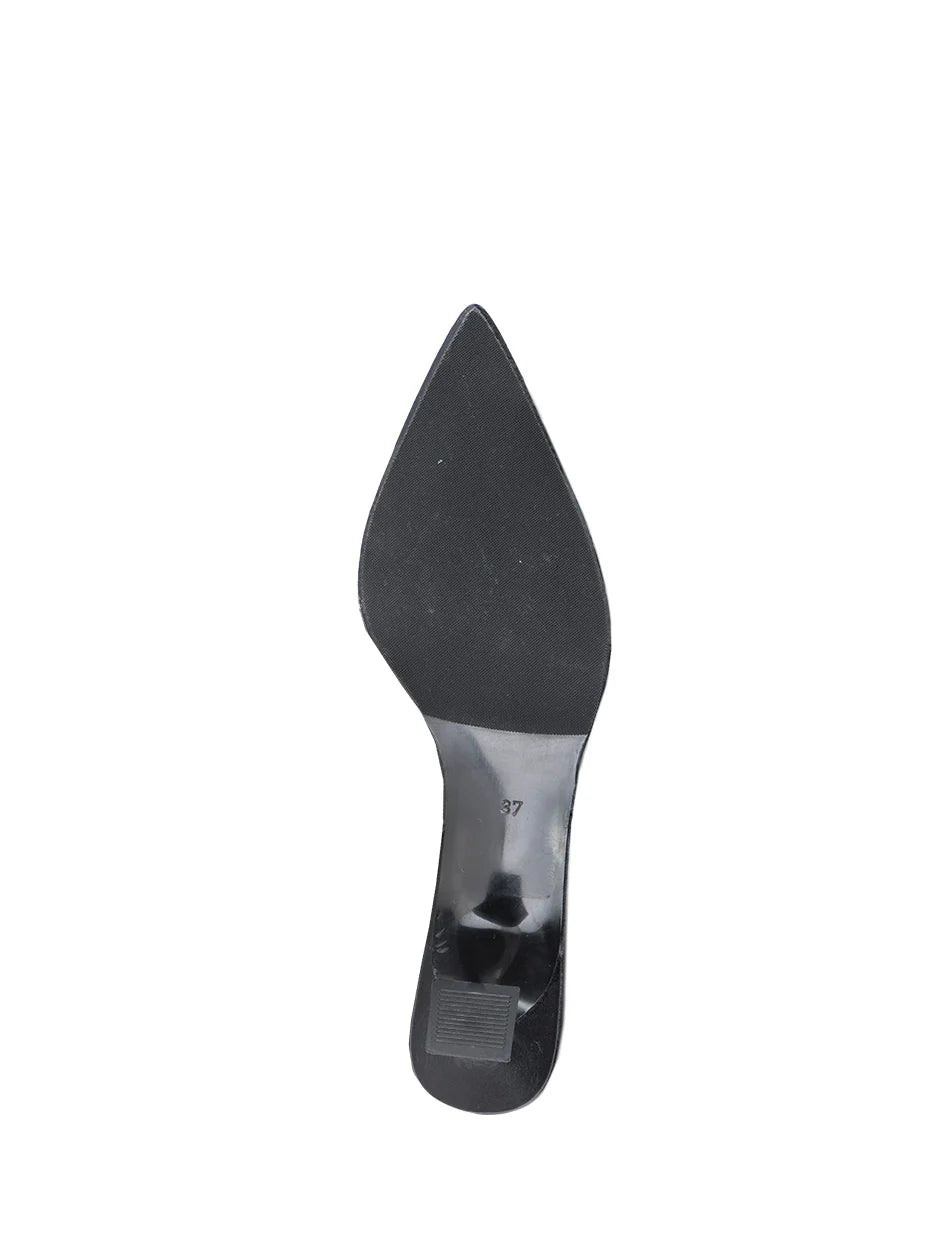 Babouche Lifestyle Freja Stiletter med bling sort