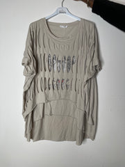 Mickey hullet bluse - ITJULI25
