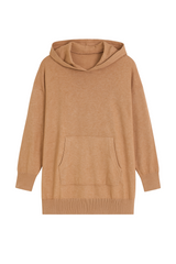 Strik sweatshirt m.hætte