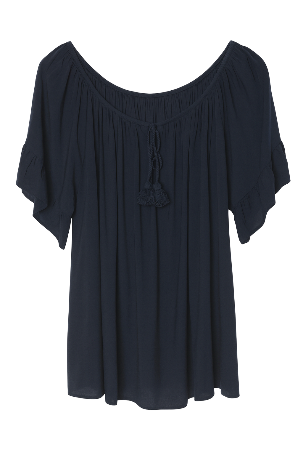 Fin Bluse med bindebånd by Krone 1