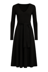 Access Kjole med stofkombination by Access Fashion